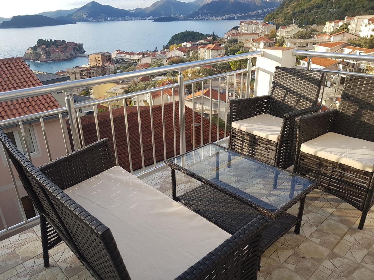 Apartments Vukovic Sveti Stefan Dış mekan fotoğraf